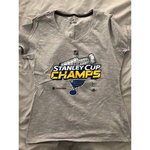 Stanley Cup Champions STL Blues Tee Shirt